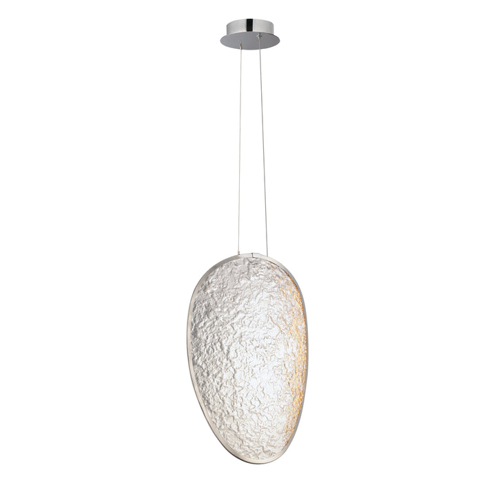 Moonscapes - LED Pendant in Polished Chrome by ET2 Lighting