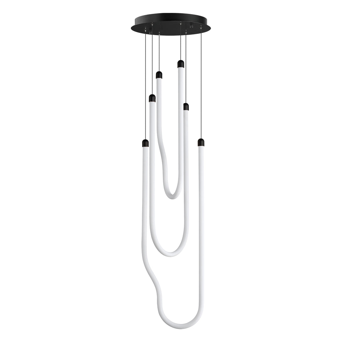 Soleil - LED Pendant in Black by ET2 Lighting