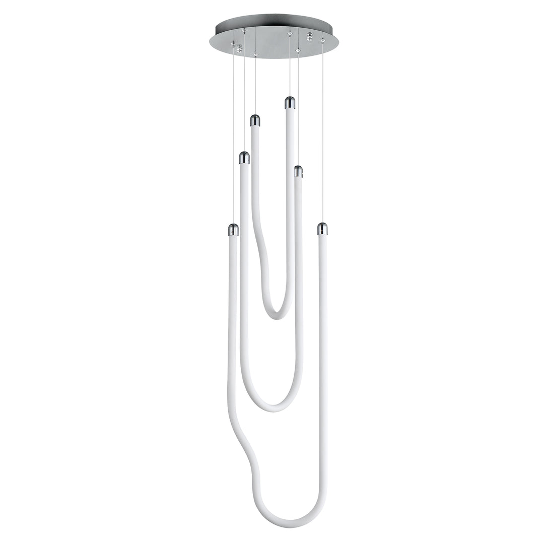 Soleil - LED Pendant in Polished Chrome by ET2 Lighting