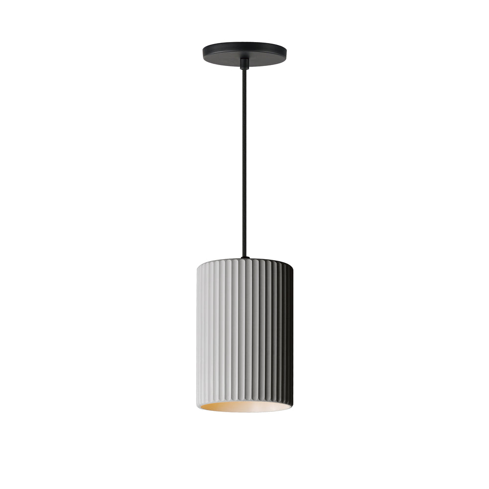 Souffle - 8.5" 1-Light Pendant in Gray by ET2 Lighting