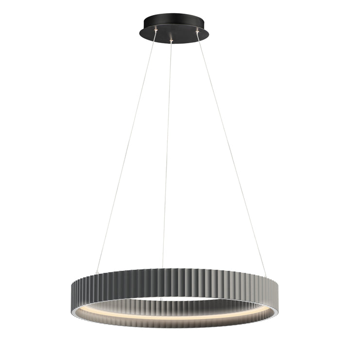 Souffle - LED Ring Pendant in Gray by ET2 Lighting