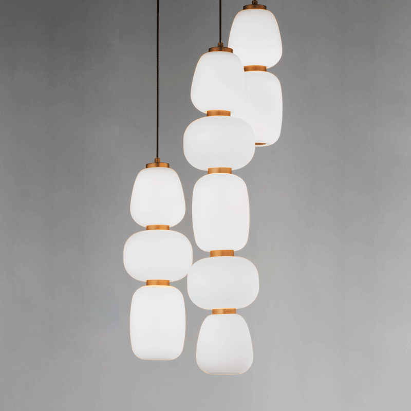 Soji - 3 Light LED Pendant