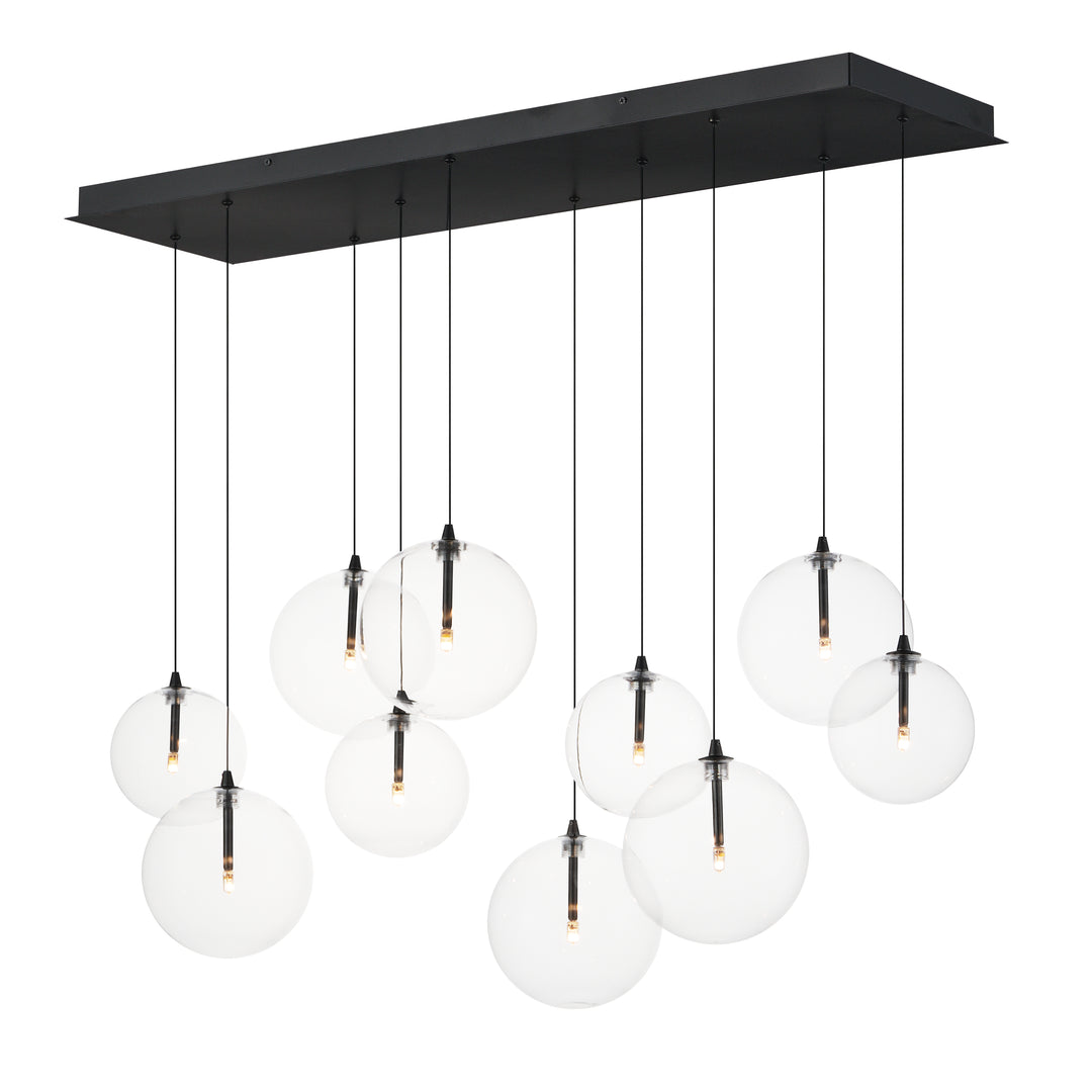 Global - LED Pendant in Black by ET2 Lighting