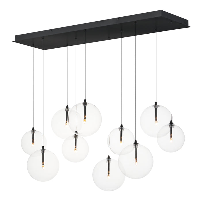 Global - LED Pendant in Black by ET2 Lighting