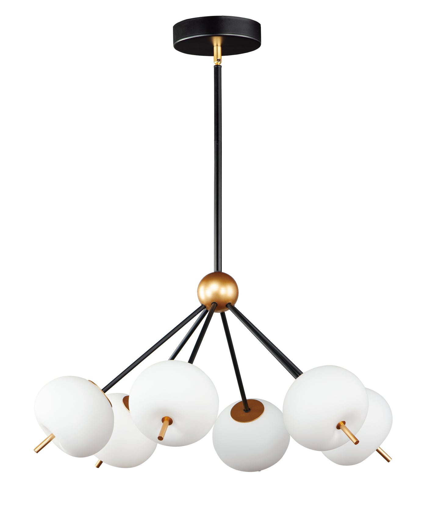 Quest - 6 Light LED Chandelier