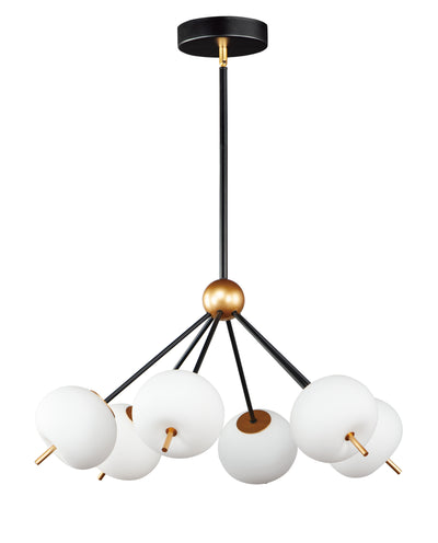 Quest - 6 Light LED Chandelier