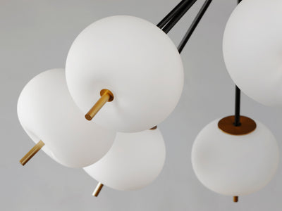 Quest - 6 Light LED Chandelier