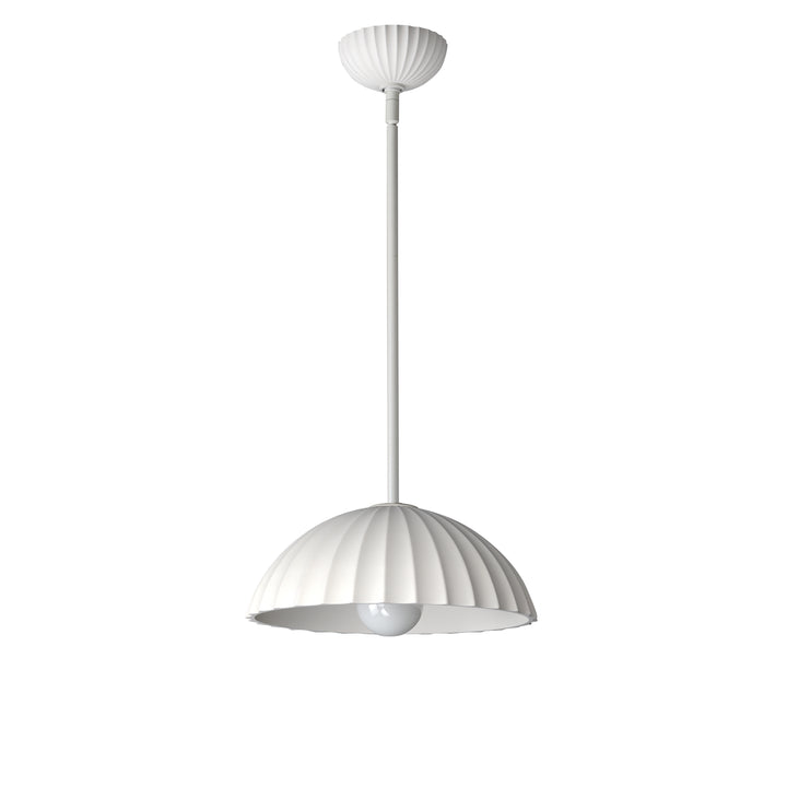 Basilica - 1-Light LED Pendant in Chalk White by ET2 Lighting