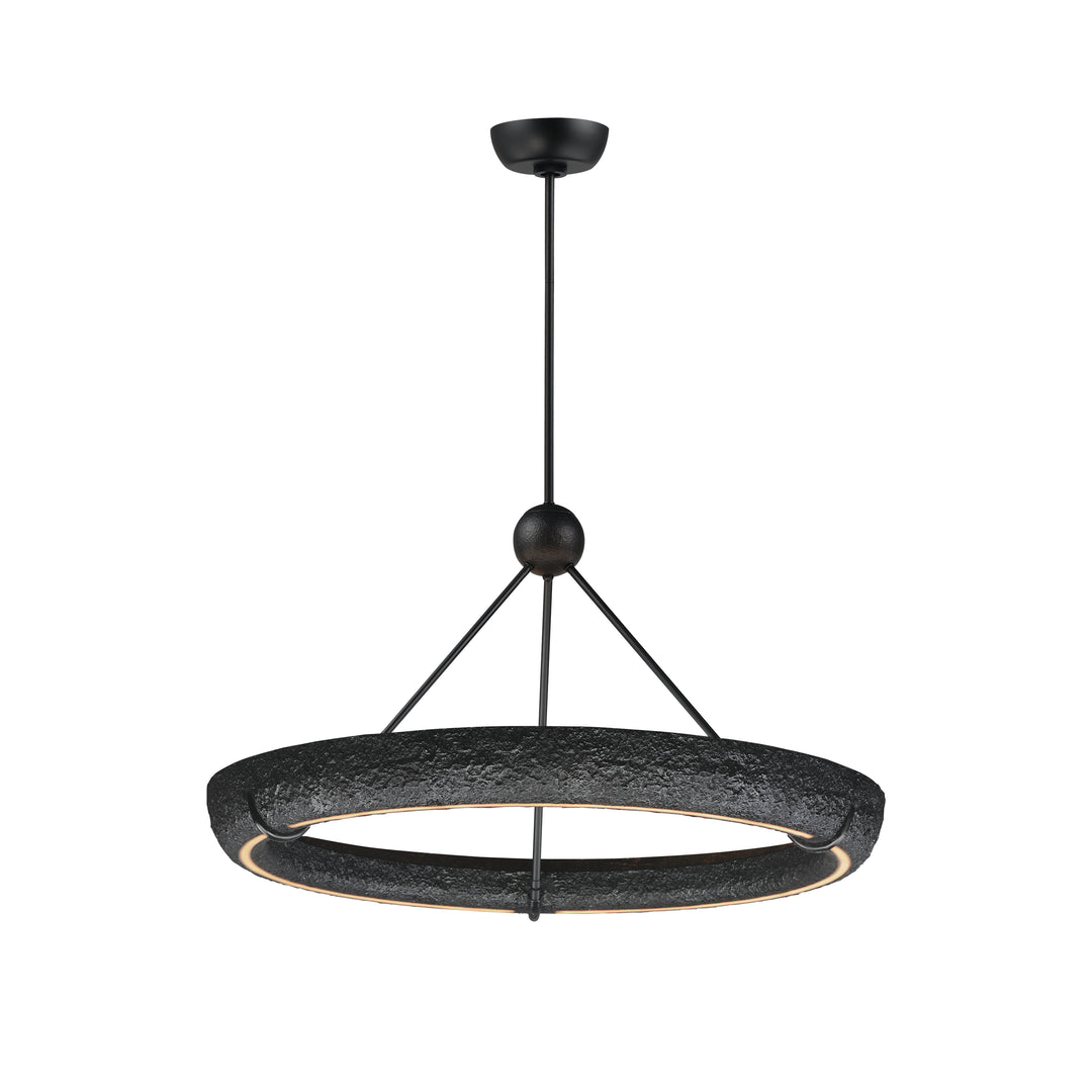 Geist - LED Pendant in Black by ET2 Lighting