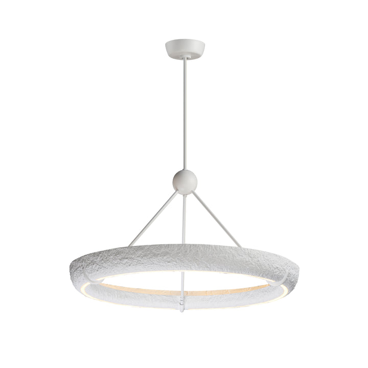 Geist - LED Pendant in Textured White by ET2 Lighting