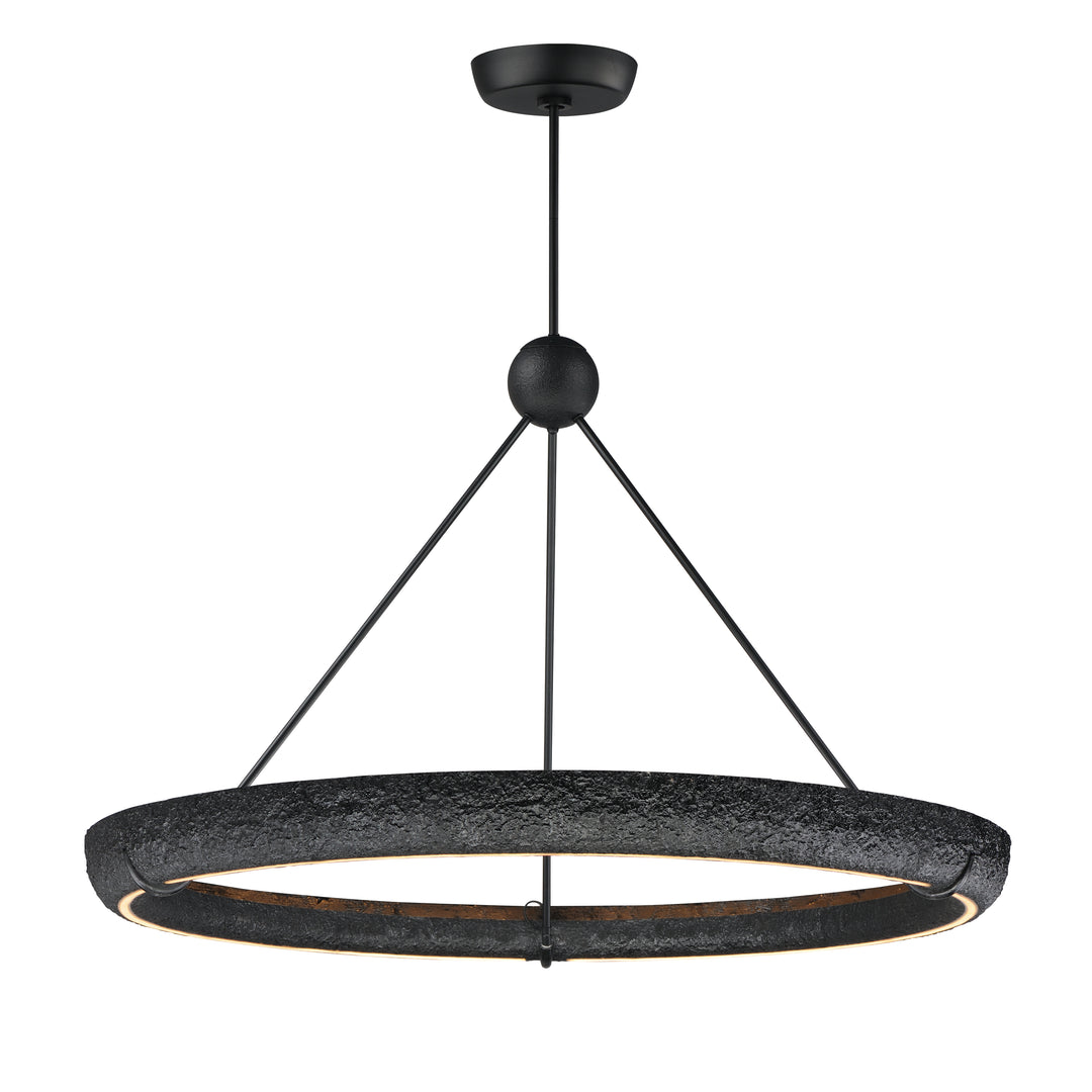 Geist - LED Pendant in Black by ET2 Lighting