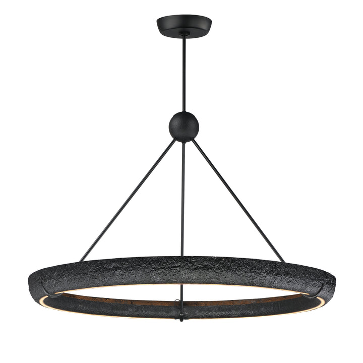 Geist - LED Pendant in Black by ET2 Lighting