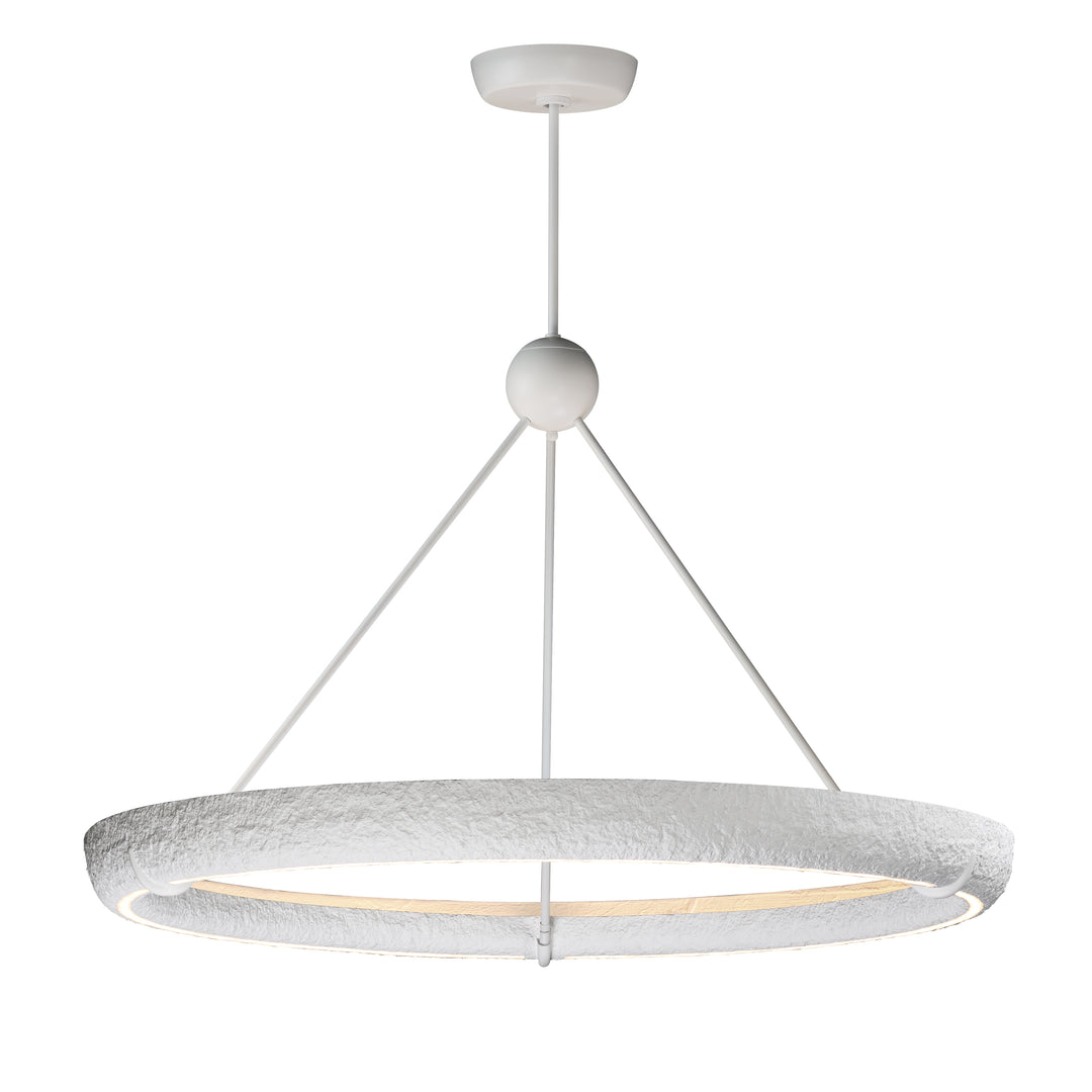 Geist - LED Pendant in Textured White by ET2 Lighting