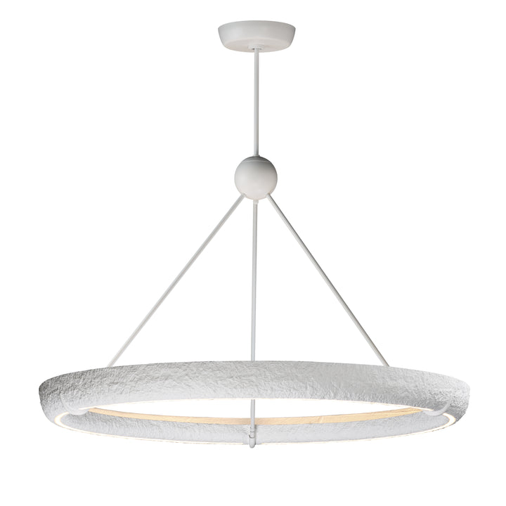 Geist - LED Pendant in Textured White by ET2 Lighting