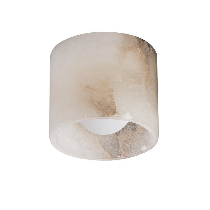 Cava - LED Surface Mount in White Alabaster by ET2 Lighting