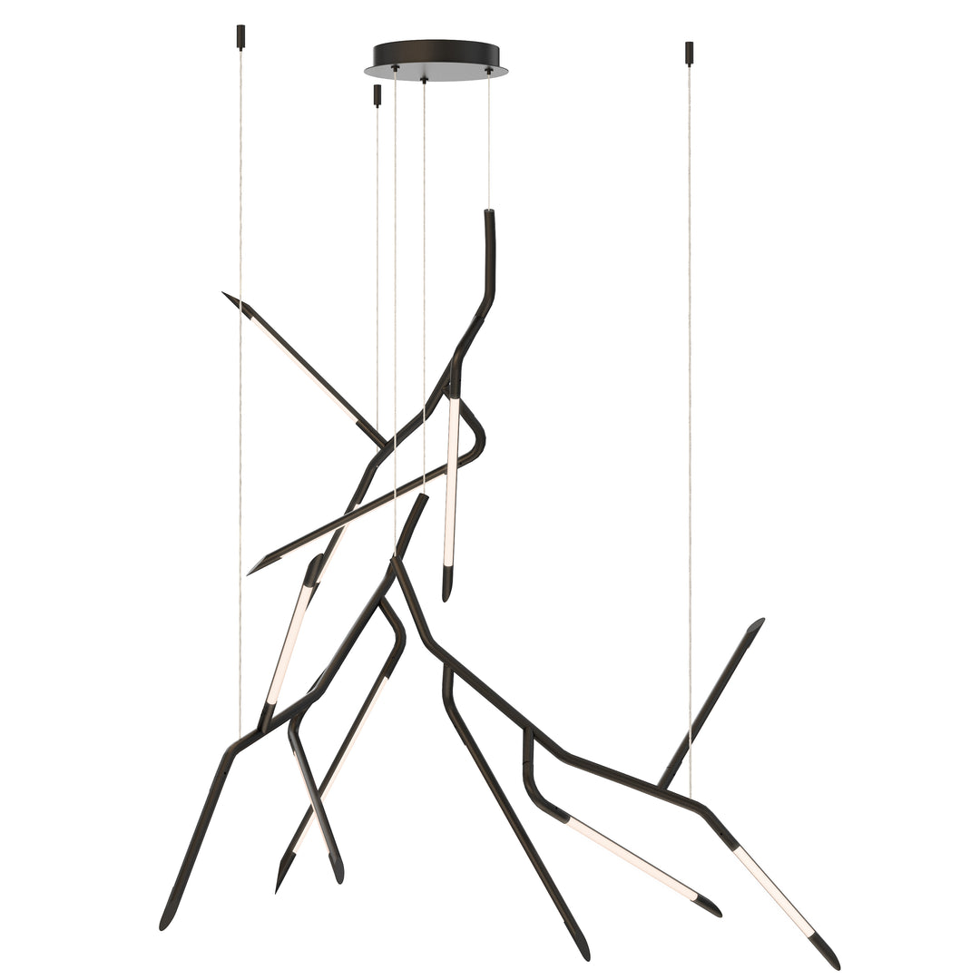 Scion - LED Pendant in Black by ET2 Lighting
