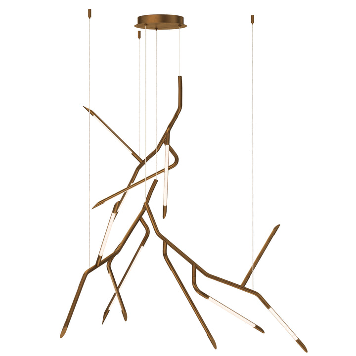 Scion - LED Pendant in White Bronze by ET2 Lighting