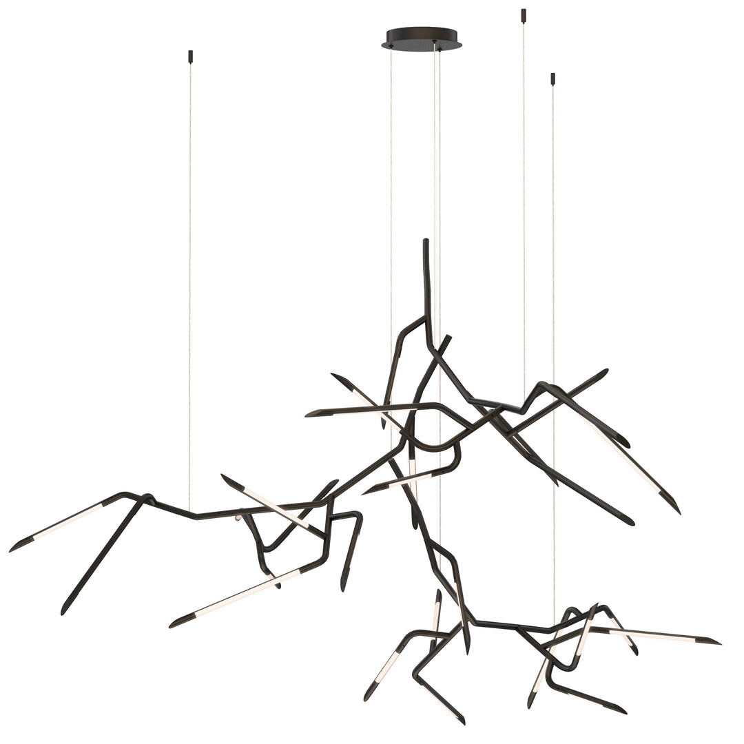 Scion - LED Pendant in Black by ET2 Lighting