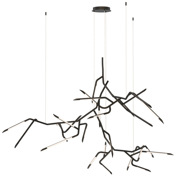 Scion - LED Pendant in Black by ET2 Lighting