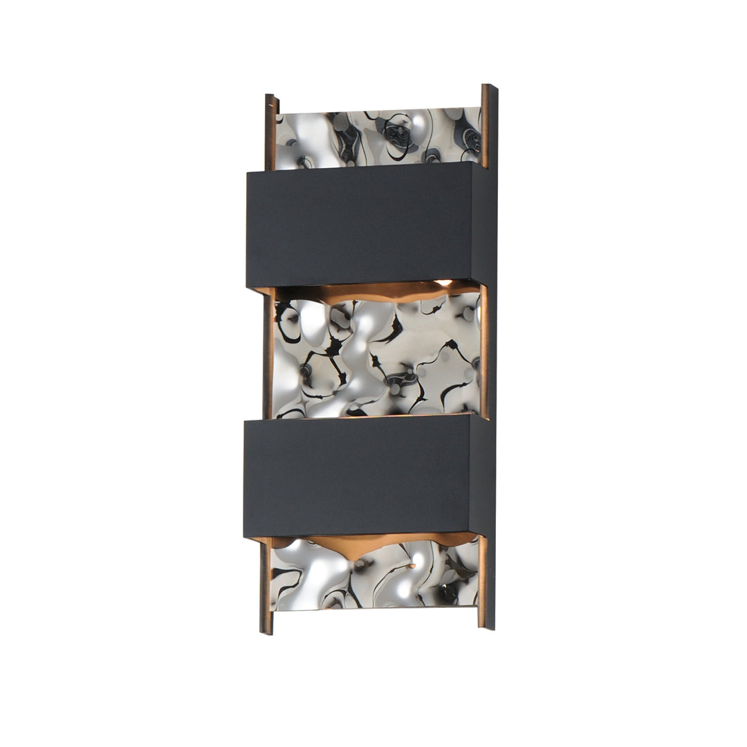 Coulee - LED Outdoor Wall Sconce in Black by ET2 Lighting