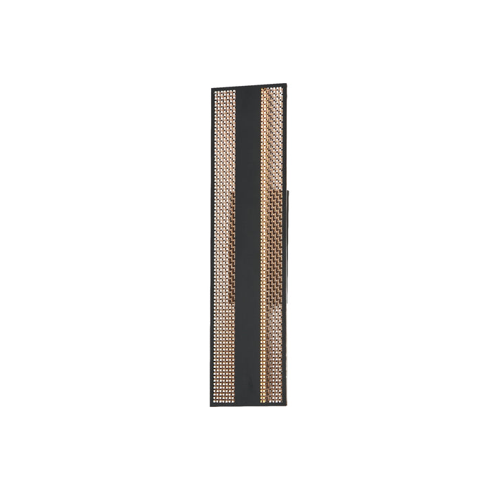 Interlace - LED Outdoor Wall Sconce in Black / Antique Copper by ET2 Lighting
