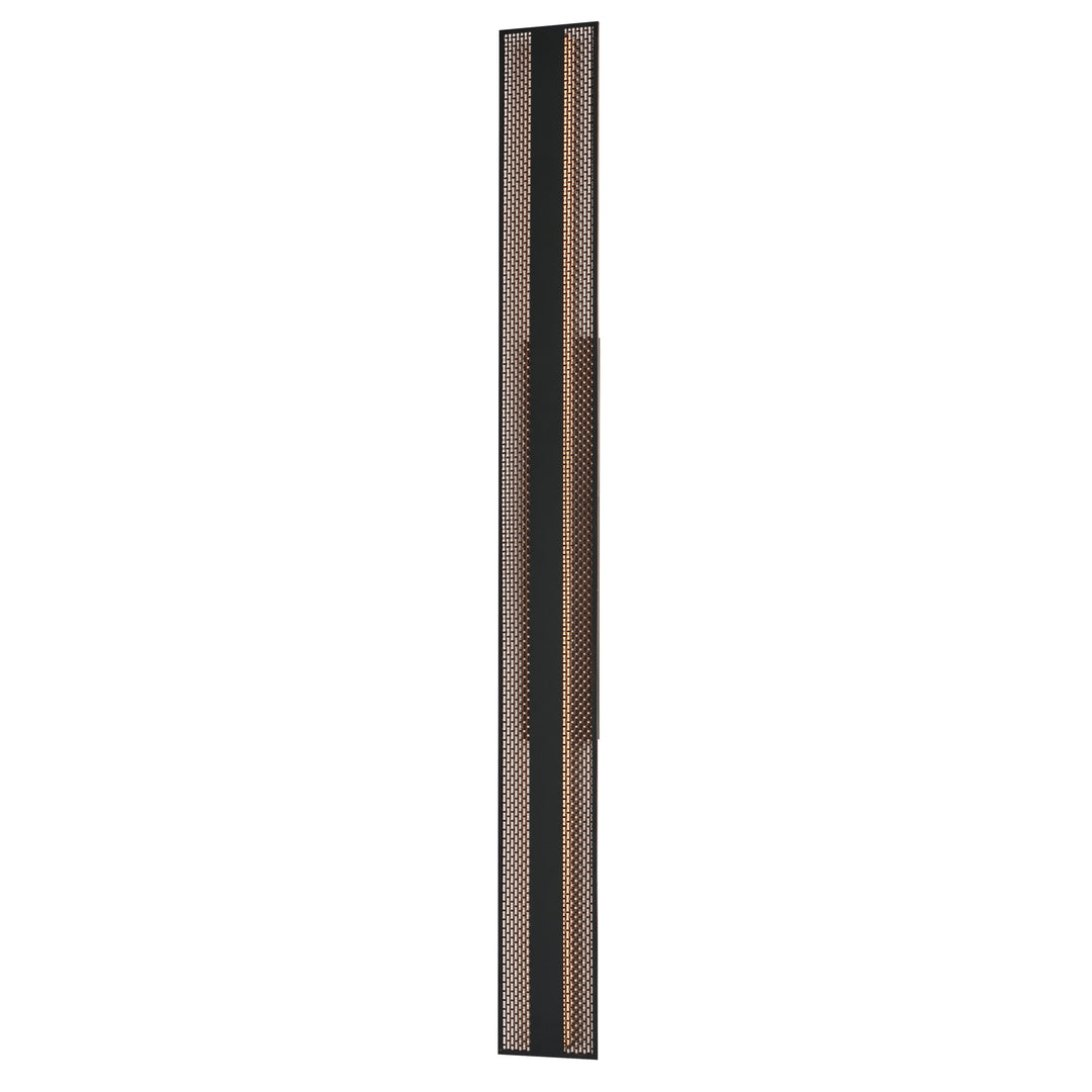 Interlace - LED Outdoor Wall Sconce in Black / Antique Copper by ET2 Lighting