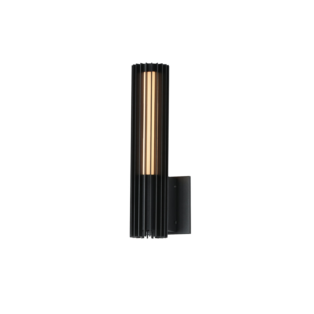 Citadel - LED Outdoor Wall Sconce in Black by ET2 Lighting