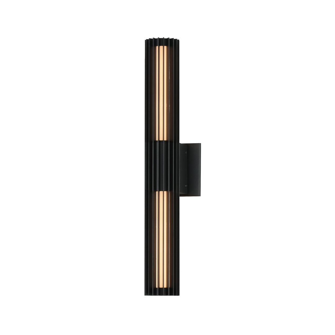 Citadel - LED Outdoor Wall Sconce in Black by ET2 Lighting