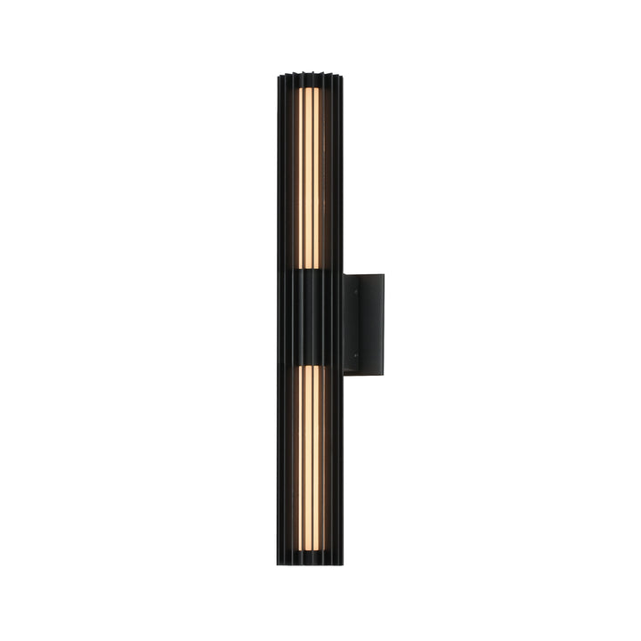 Citadel - LED Outdoor Wall Sconce in Black by ET2 Lighting