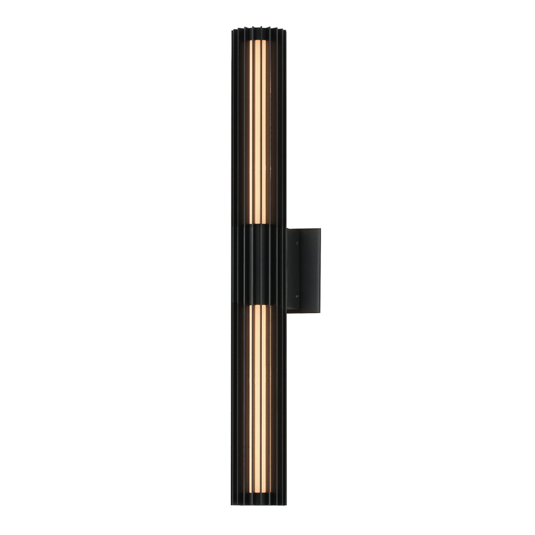 Citadel - LED Outdoor Wall Sconce in Black by ET2 Lighting