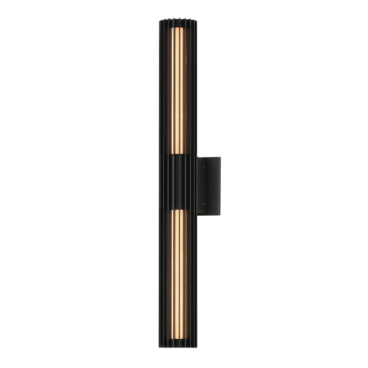 Citadel - LED Outdoor Wall Sconce in Black by ET2 Lighting