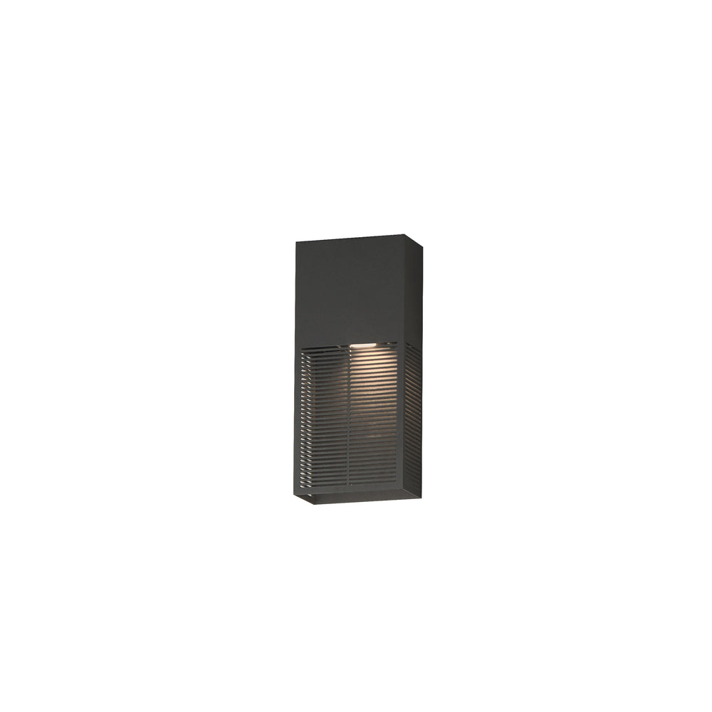 Grate - LED Outdoor Wall Sconce in Architectural Bronze by ET2 Lighting