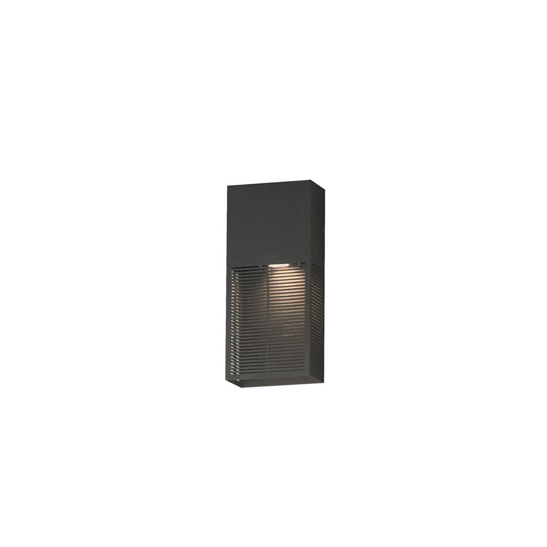 Grate - LED Outdoor Wall Sconce in Architectural Bronze by ET2 Lighting