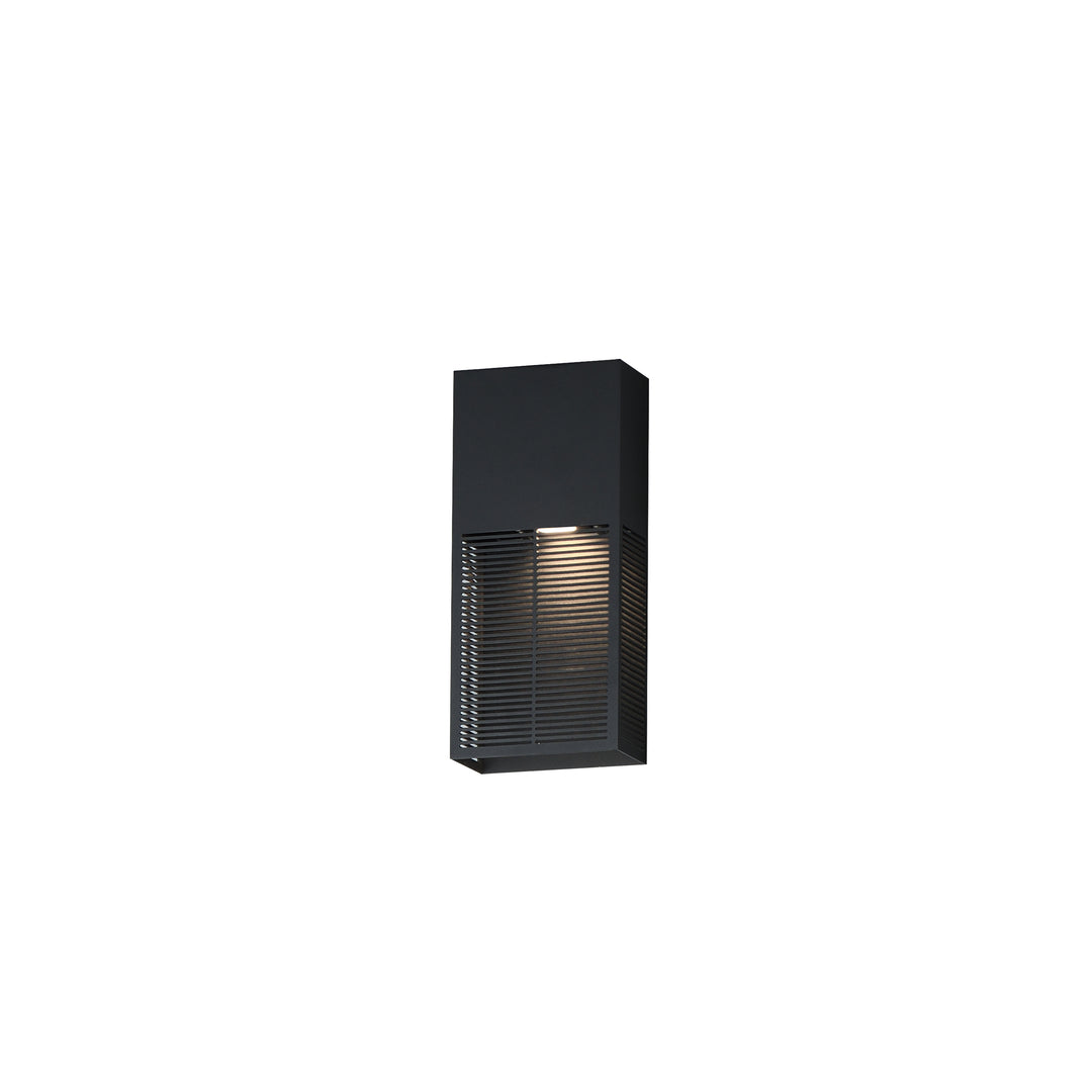 Grate - LED Outdoor Wall Sconce in Black by ET2 Lighting