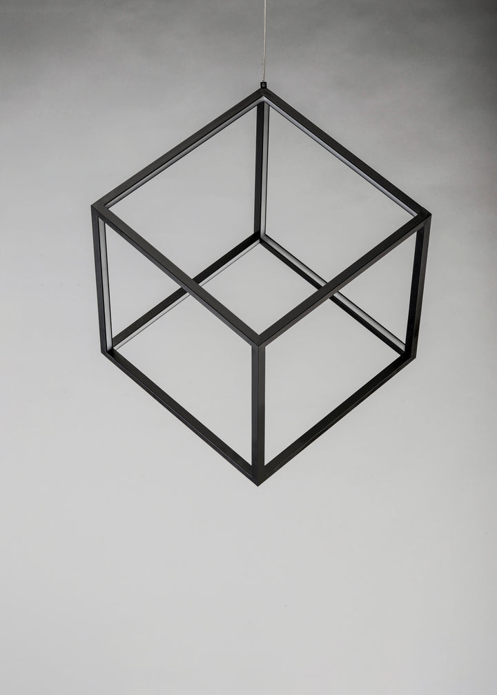 4 Square - 1 Light LED Pendant