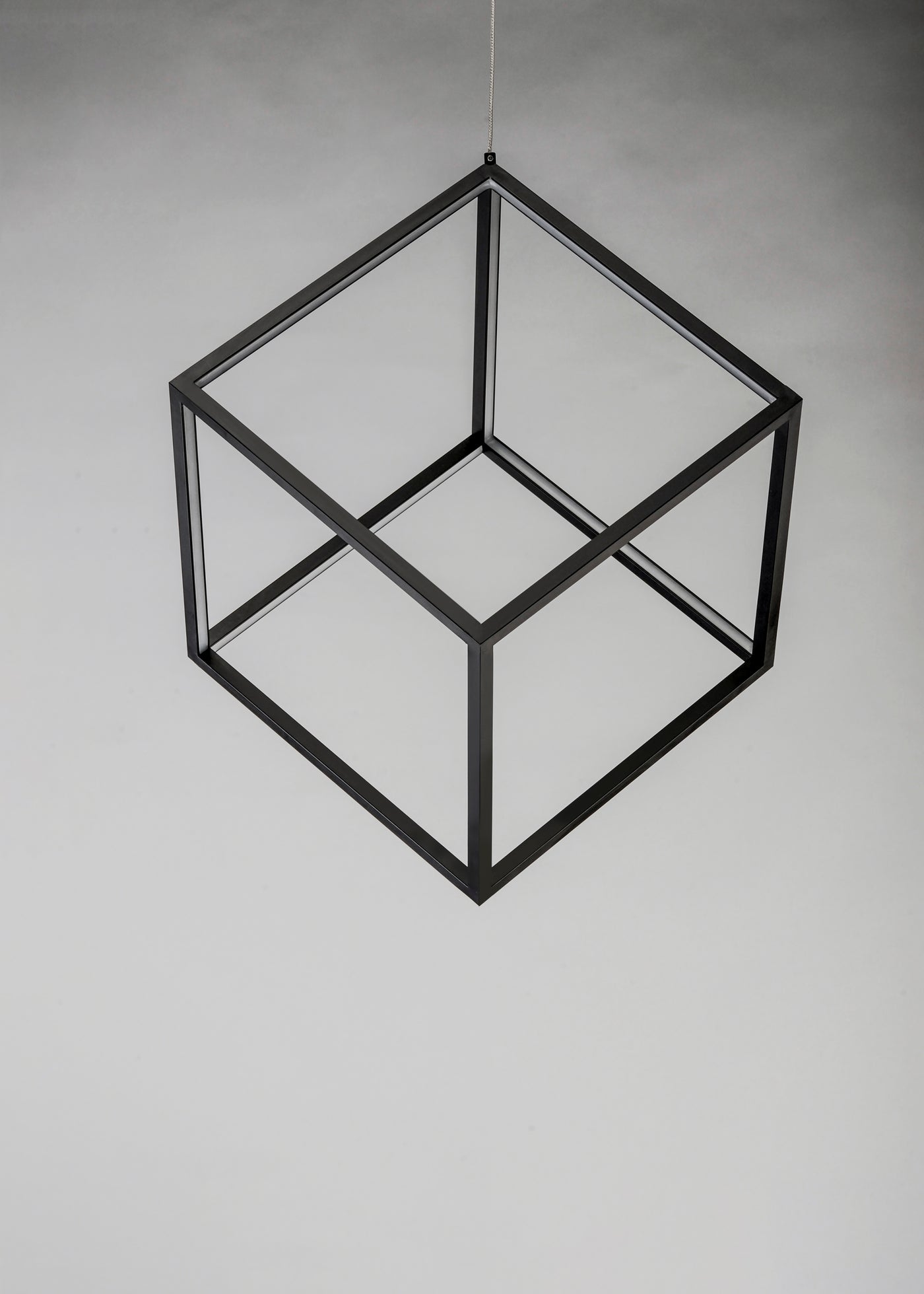 4 Square - 1 Light LED Pendant