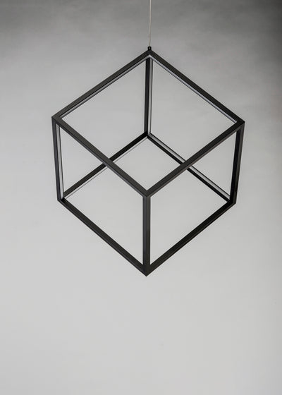 4 Square - 1 Light LED Pendant