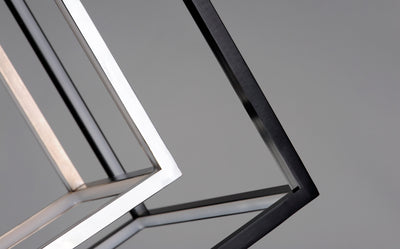 4 Square - 2 Light LED Pendant