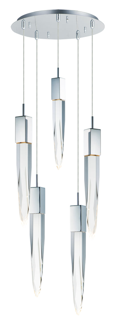 Quartz - Multiple Light LED Pendant