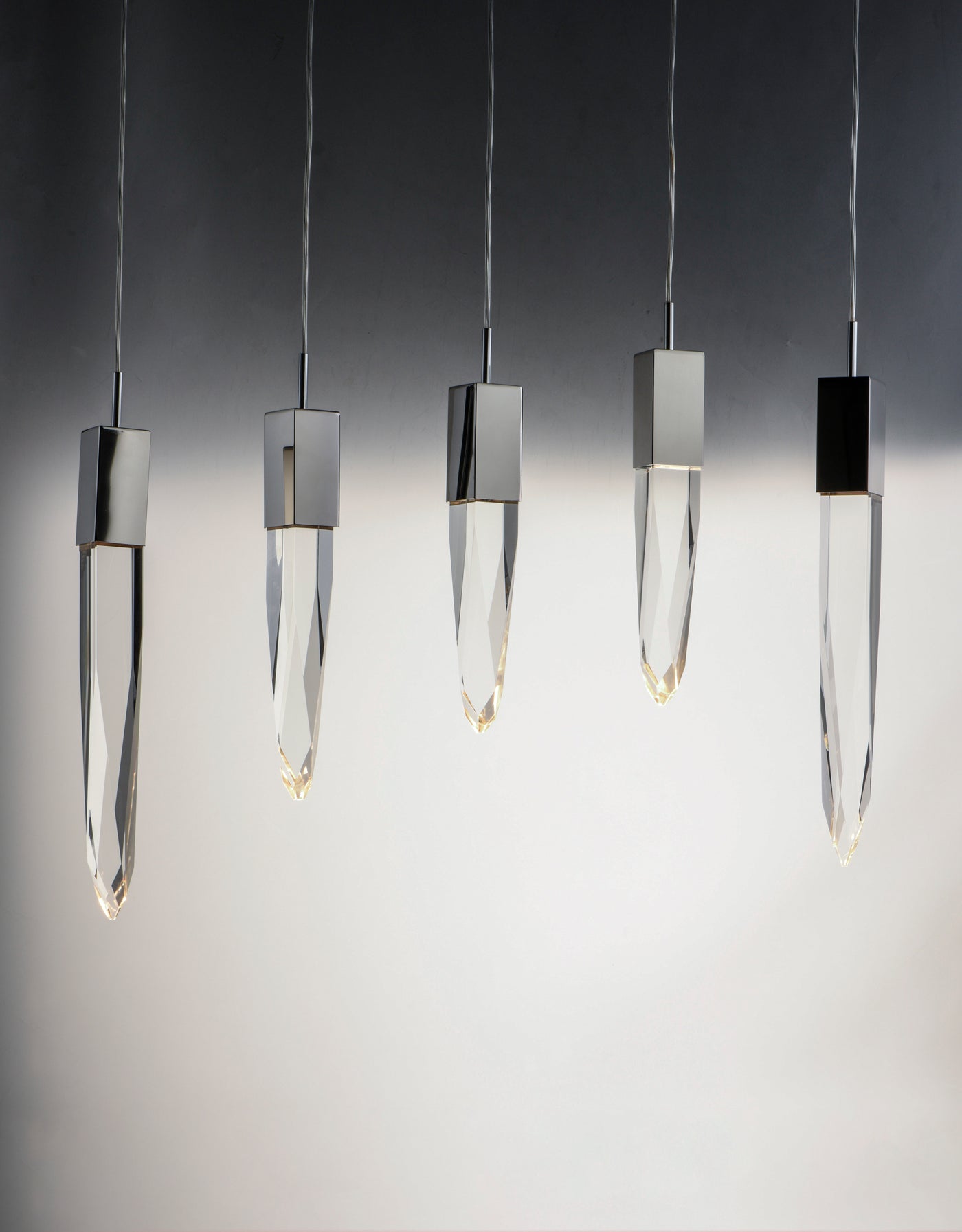 Quartz - 6 Light Linear LED Pendant