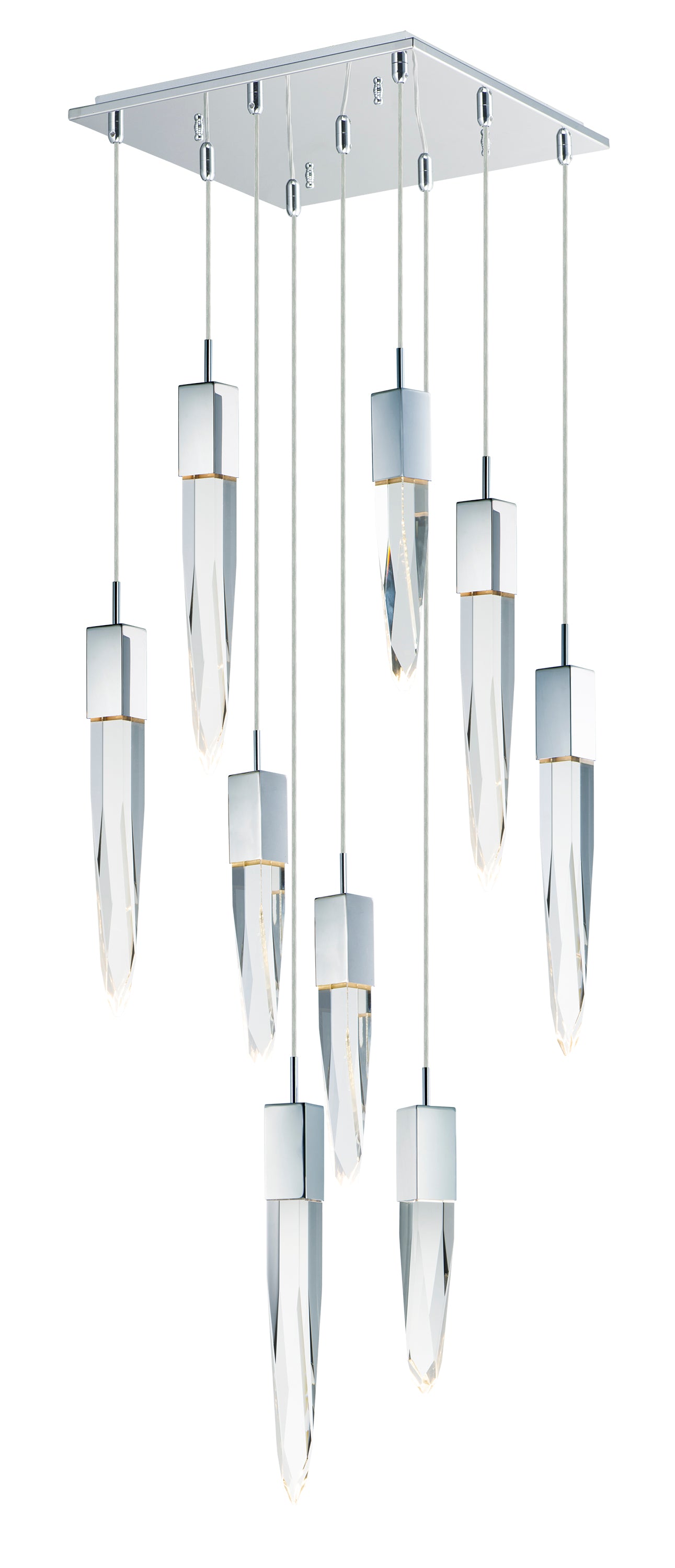 Quartz - 9 Light LED Pendant