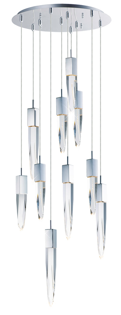 Quartz - Multiple Light LED Pendant