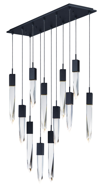 Quartz - 6 Light Linear LED Pendant