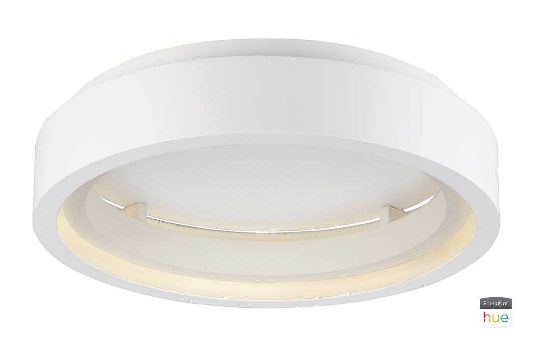 iCorona Friends of Hue - LED Flush Mount in Matte White by ET2 Lighting