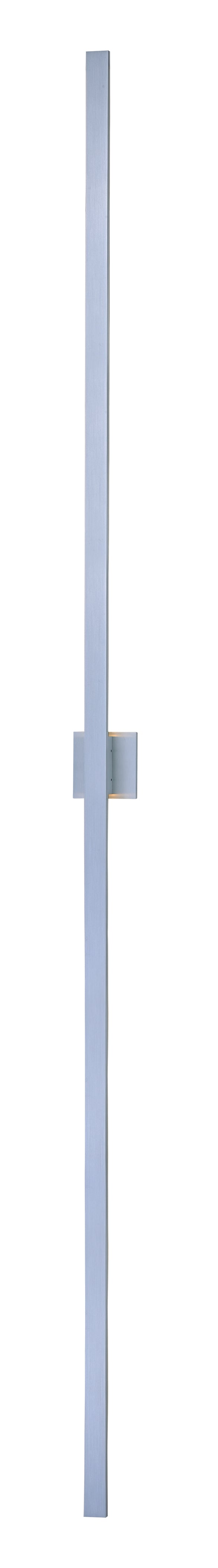 Alumilux Line - LED Outdoor Wall Sconce in Satin Aluminum by ET2 Lighting