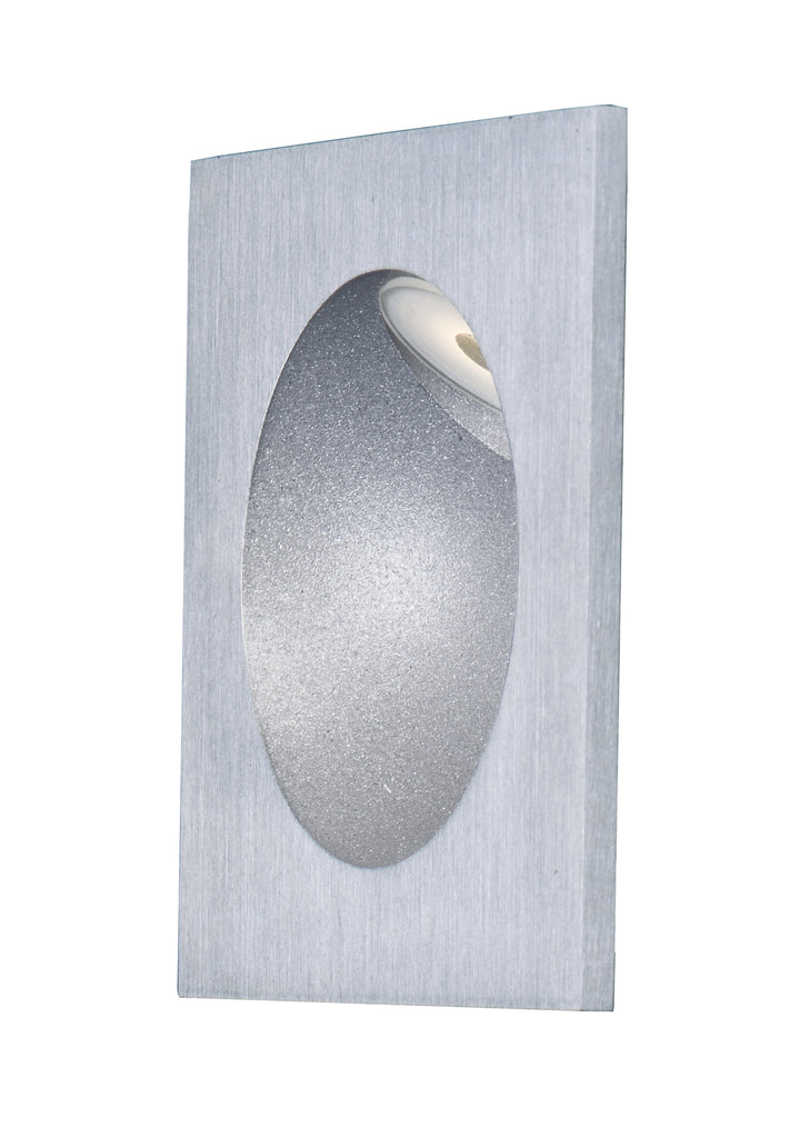 Alumilux - LED Low Voltage Step Light in Satin Aluminum by ET2 Lighting
