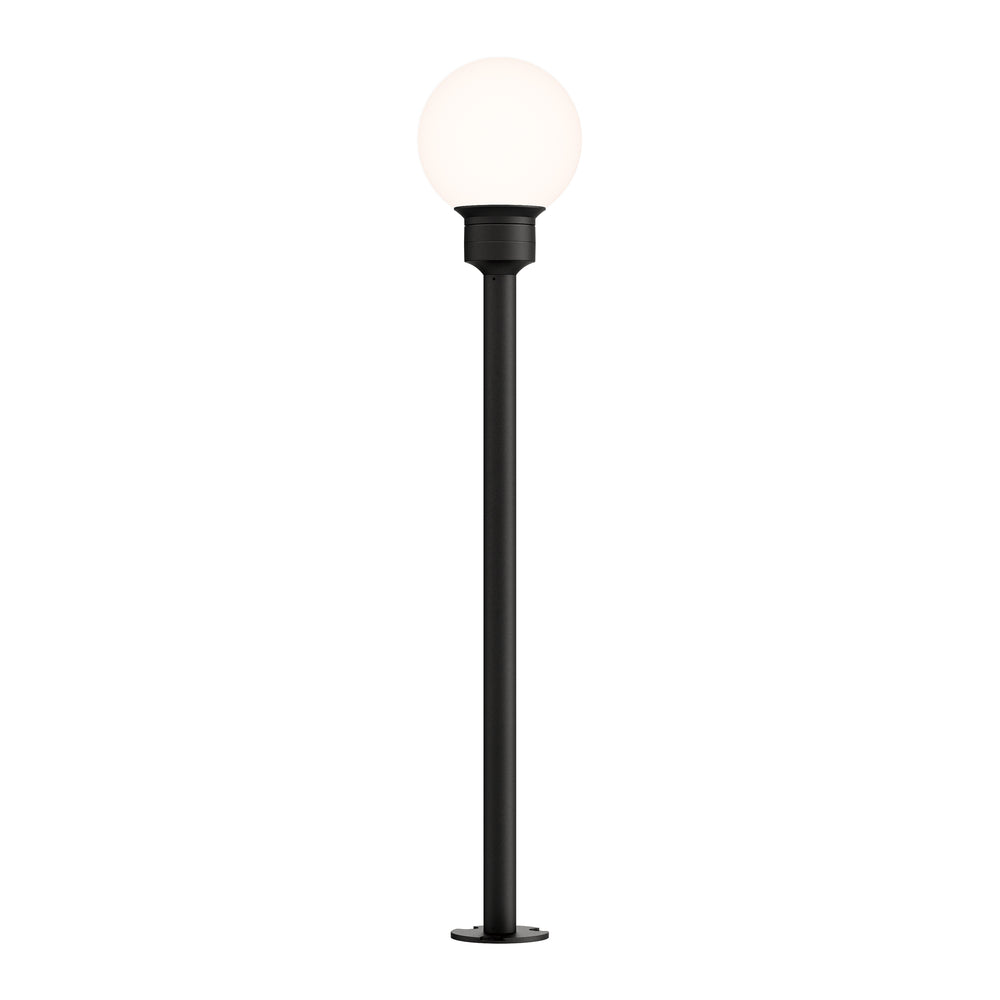 Alumilux Bollard - Globe Light in Black by ET2 Lighting