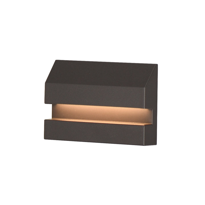 Brink - LED Step Light in Architectural Bronze by ET2 Lighting