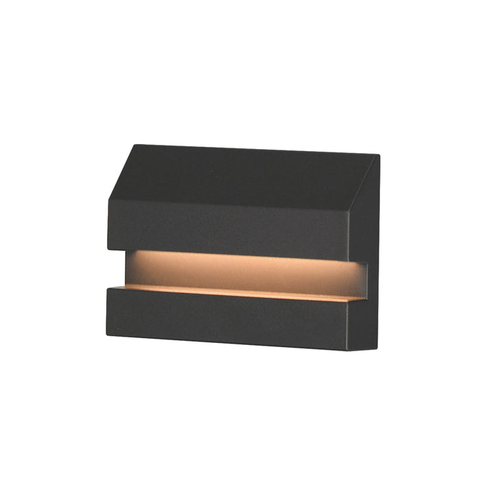 Brink - LED Step Light in Black by ET2 Lighting