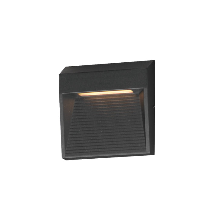 Steppes - LED Outdoor Wall Sconce in Black by ET2 Lighting